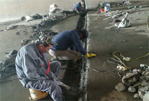 江苏铁路框架桥伸缩缝堵漏